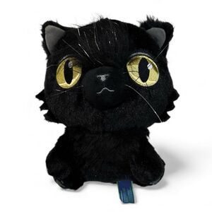 Makeship Cole & Marmalade Black Cat Plush Limited Edition YouTube 2022 No Heart